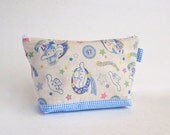 Kawaii Linen Cosmetic Bag -- Japanese Cinnamoroll