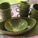 70s Dishes Set