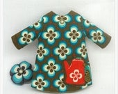 LADYBIRD HOUSE Blythe Outfit Retro Look Dress With Hairpin