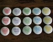 Sour Heart Button Set of Two