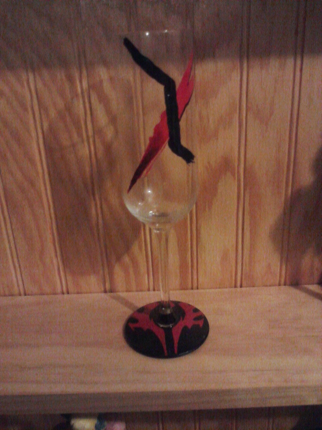 Fate/Zero Waver Velvet's Seal - Hand Painted Wine Glass