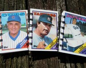 Team Managers Throwback Baseball Card Minibooks