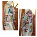 Crochet Asymmetrical Sweater - Custom Sizes 0 to 18 - Cotton Granny Square Colorful Design Sweater by Annie Briggs 'Shonda'