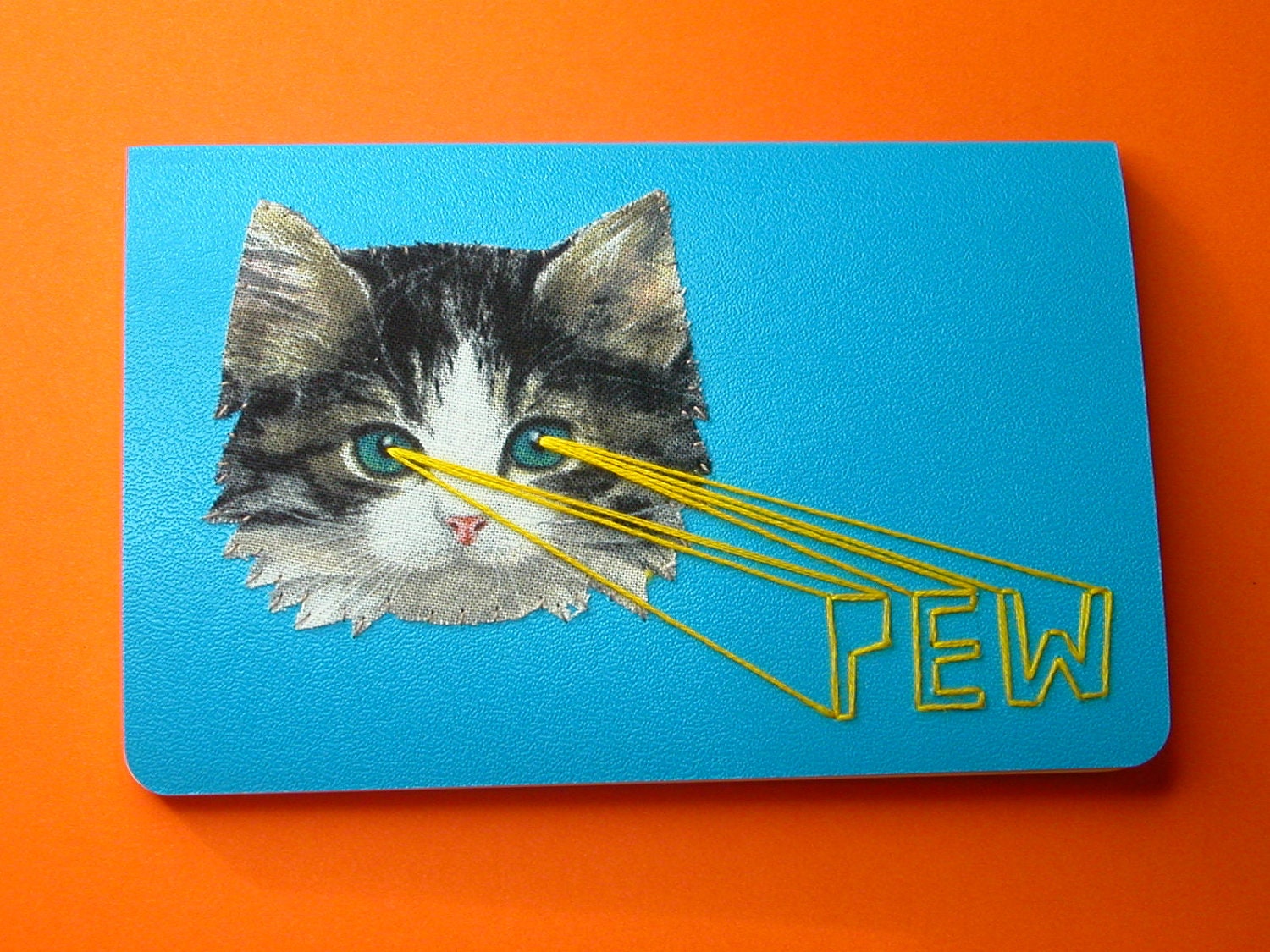 kitten lasers pocket notebook with sound effects