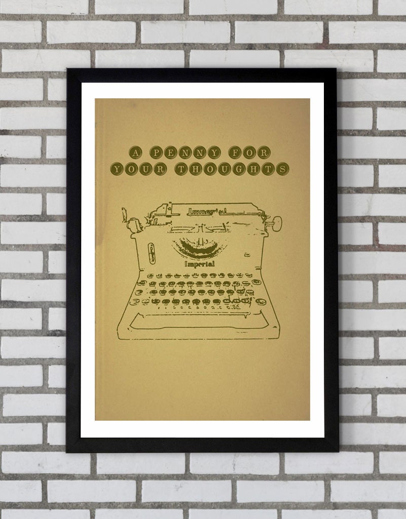 A Penny For Your Thoughts Print