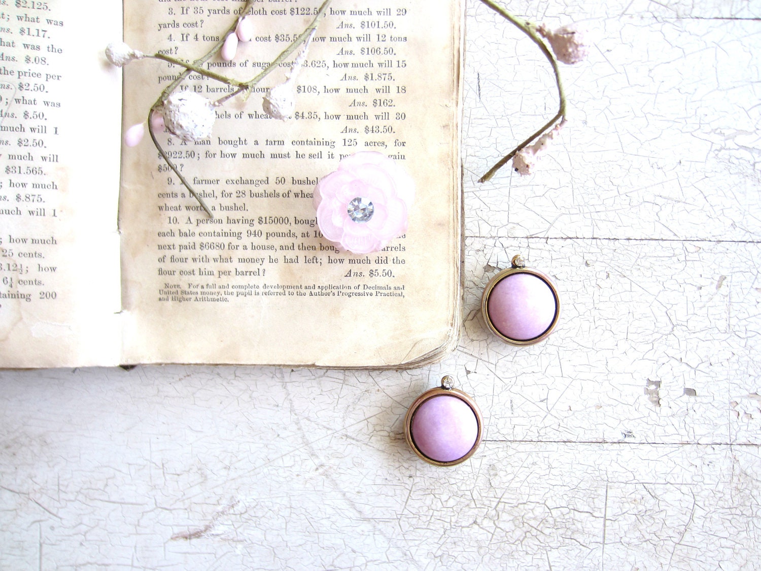 Vintage Earrings Magnet Set