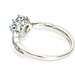 14K Asscher Aquamarine Diamond Engagement Ring Aquamarine Ring Custom Bridal Jewelry