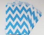 Chevron Striped Favor Bags - Blue or choose any color combination Il_170x135