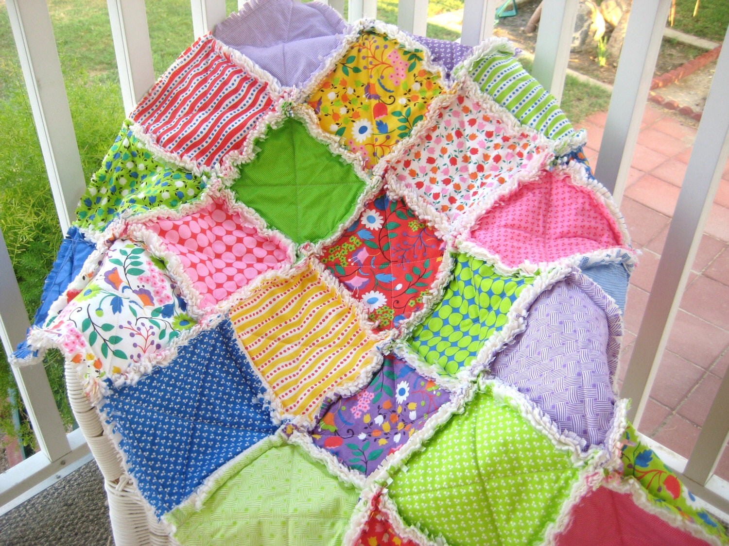 homemade patchwork quilts
