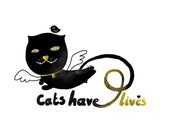 Cat art illustration print  - Cat art