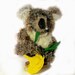 Koala Hat ,Puppet and Sculpture, Unique and Very Very Warm