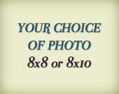 Giclee Print 8x8 or 8x10 custom size giclee art print small print you choose customized square