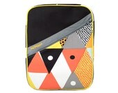 Lemon Orange Grapefruit Triangles Cotton / Vinyl Backpack