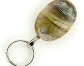 Magnetic Badge Holder, Magnetic Eyeglass Holder, Lanyard Replacement, Brown, Cream