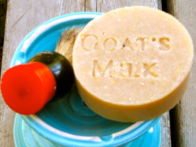 Unscented Goat's Milk Cold Processed Shaving - Shampoo Bar - Organic and  Eco-friendly