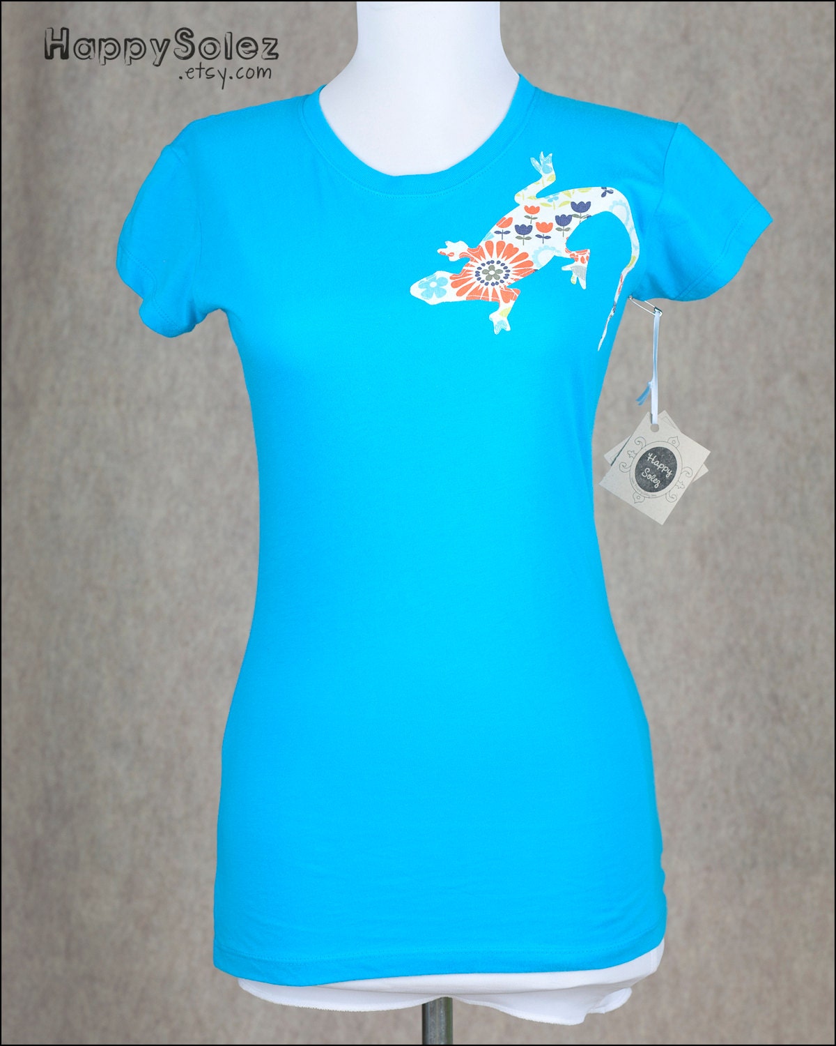 Lizard Applique Tee (Ready to Ship)
