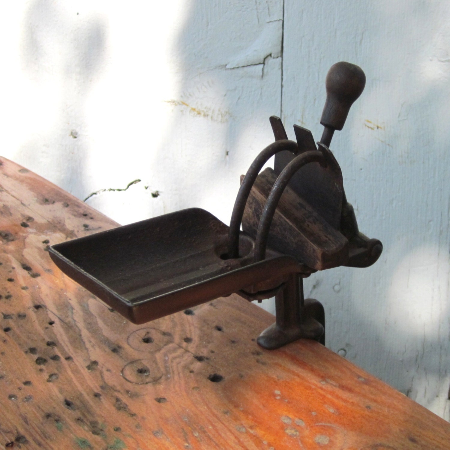 Cherry Pit Remover Antique Cast Iron Primitive