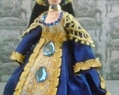 Anne Boleyn Doll Art Miniature Queen of Tudor England