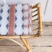 Vintage Bamboo Ottoman / Bench, Stool, Rattan