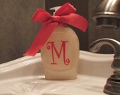Set of two 2 inch Personalized Single Initial Vinyl Decal