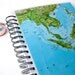 Southeast Asia Map Sketch Book & Journal // Sprial Notebook