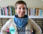 PDF Knitting Pattern One-Skein Heart Cowl