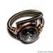 Steampunk Jewelry - RING - Black Diamond Swarovski Crystal