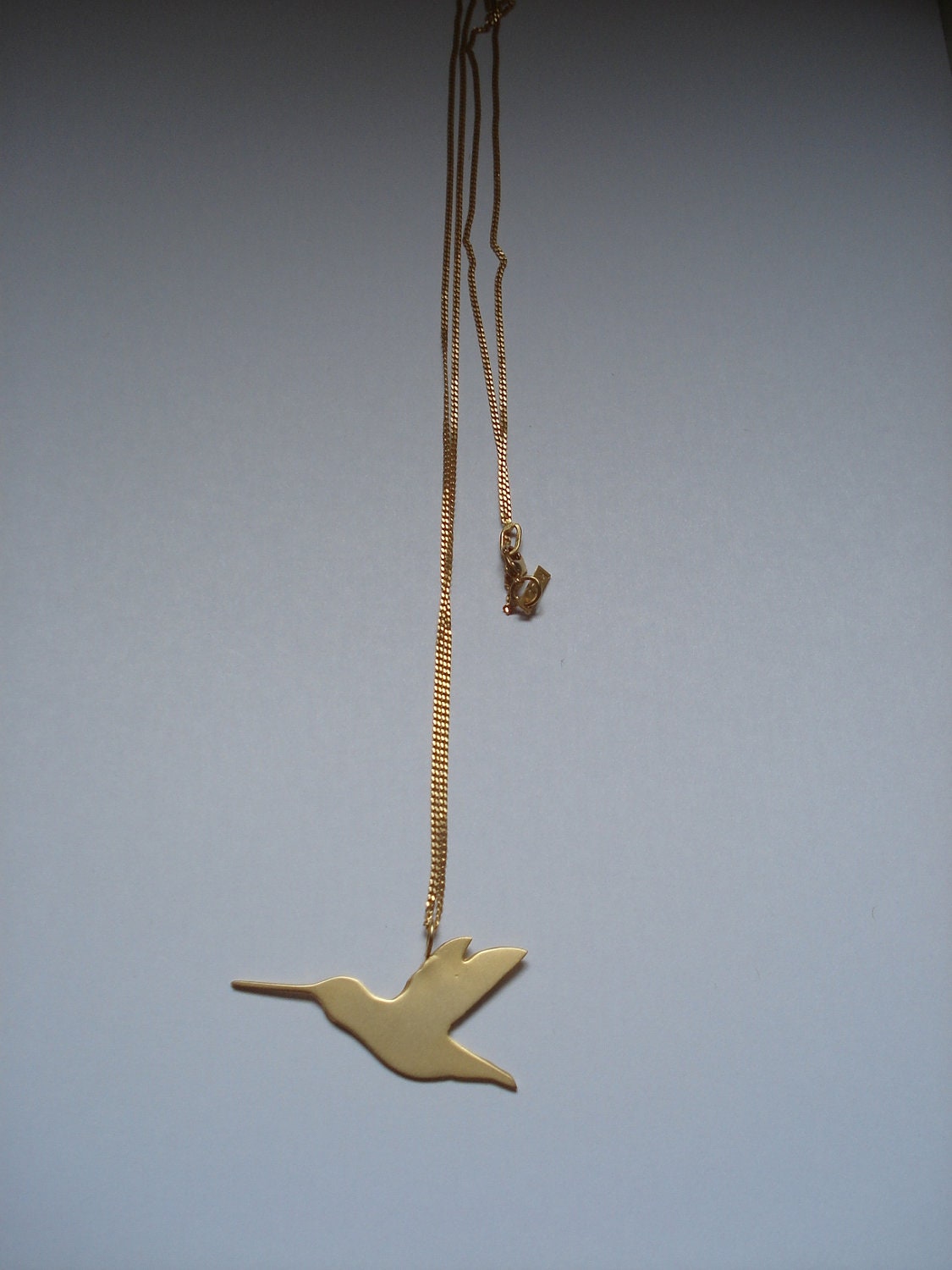 Hummingbird Necklace ( Long)