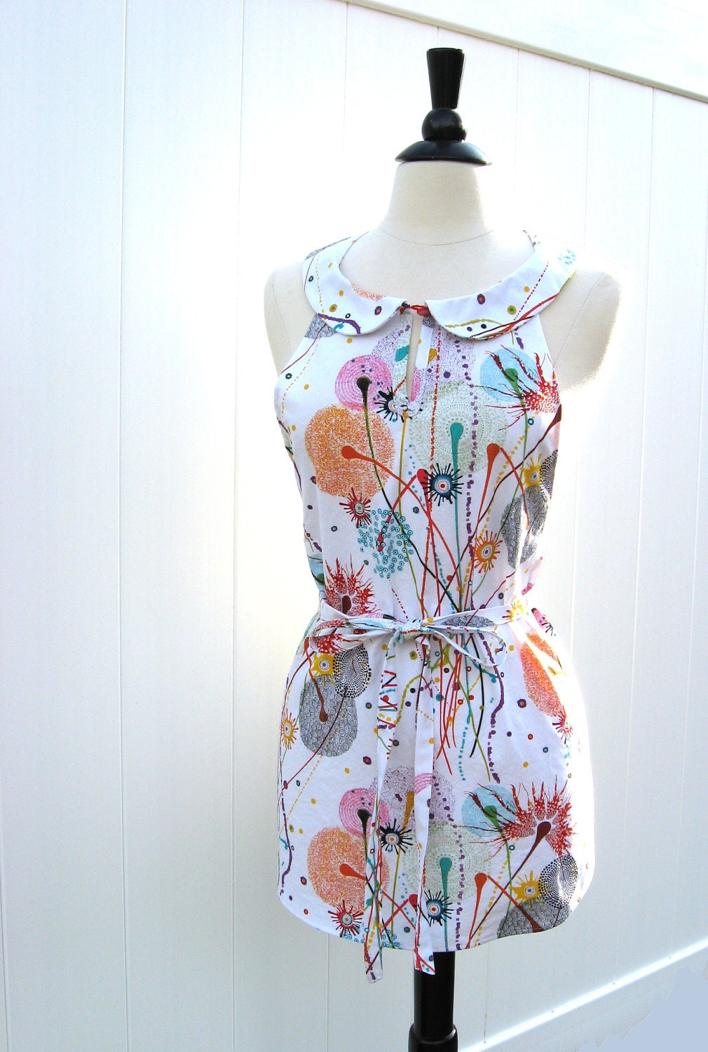 Sewing Patterns Peter Pan Collar Apron and Reversible Apron Instant Download