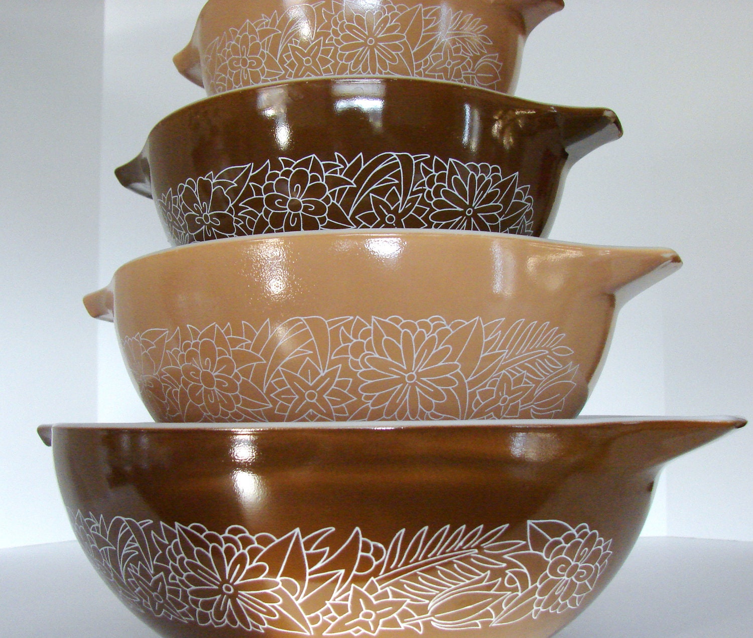 Pyrex Woodland Vintage Cinderella Bowl Set