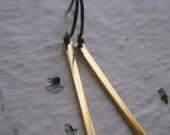 Gold & Silver Stick Earrings