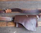 Petit Mahogany Leather Festival Belt bag