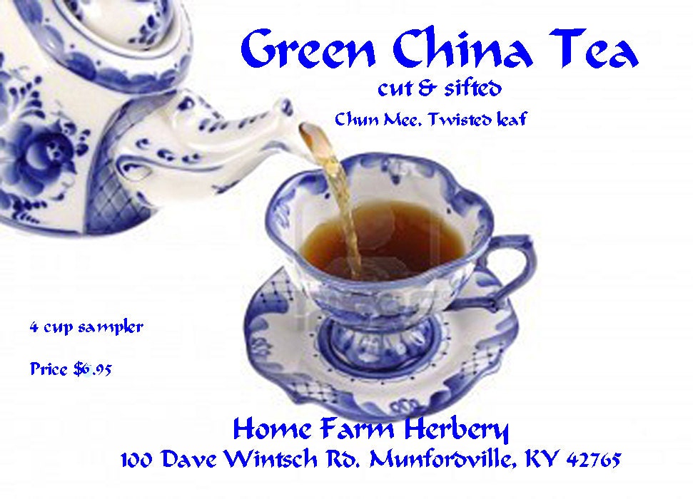 Green China Tea also know as Precious eyebrow tea shipped free in US