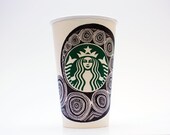 Swirl Doodle Starbucks Cup