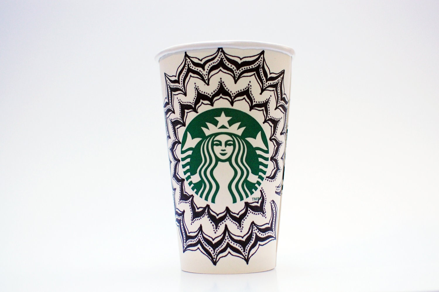 Petals Doodle Starbucks Cup