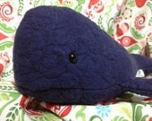 Whale My Love - Mini Quilted Whale