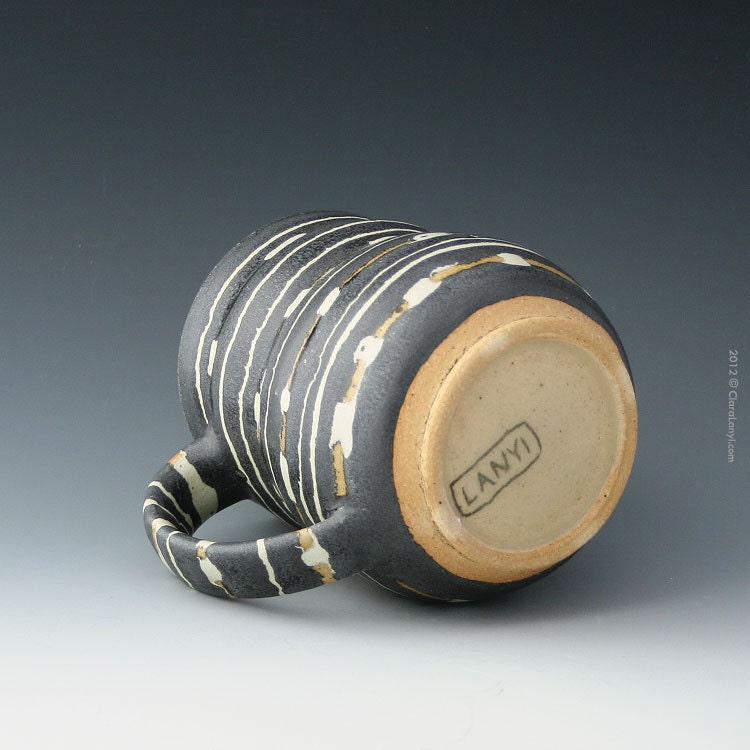 Retro Mid-Century Handmade Mug