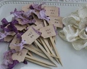 ALICE in WONDERLAND WEDDING - Cupcake Toppers - Eat Me - carnival, wonderland, woodland, vintage, birthday party