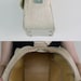 Geometric Patterned Off White Cream Marbled VINTAGE Messenger Bag Luggage