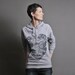 Anatomical Heart Hoodie - Heather Grey Spring Sweatshirt
