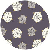 Rebekah Ginda for Birch Organic Fabrics, Robotic, Invasion, 1 Yard