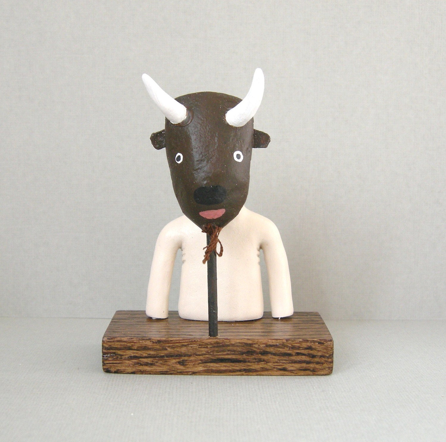 Mook with Buffalo Mask