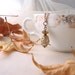 Woodland Shabby Flower earrings and necklace set