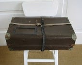 Vintage Case Mail Box Suitcase Package Postal