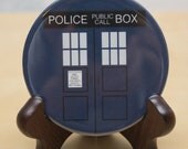 Doctor Who Tardis Pocket Mirror - geekery - gift - nerd