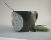 10 oz. Stoneware Moon Mug