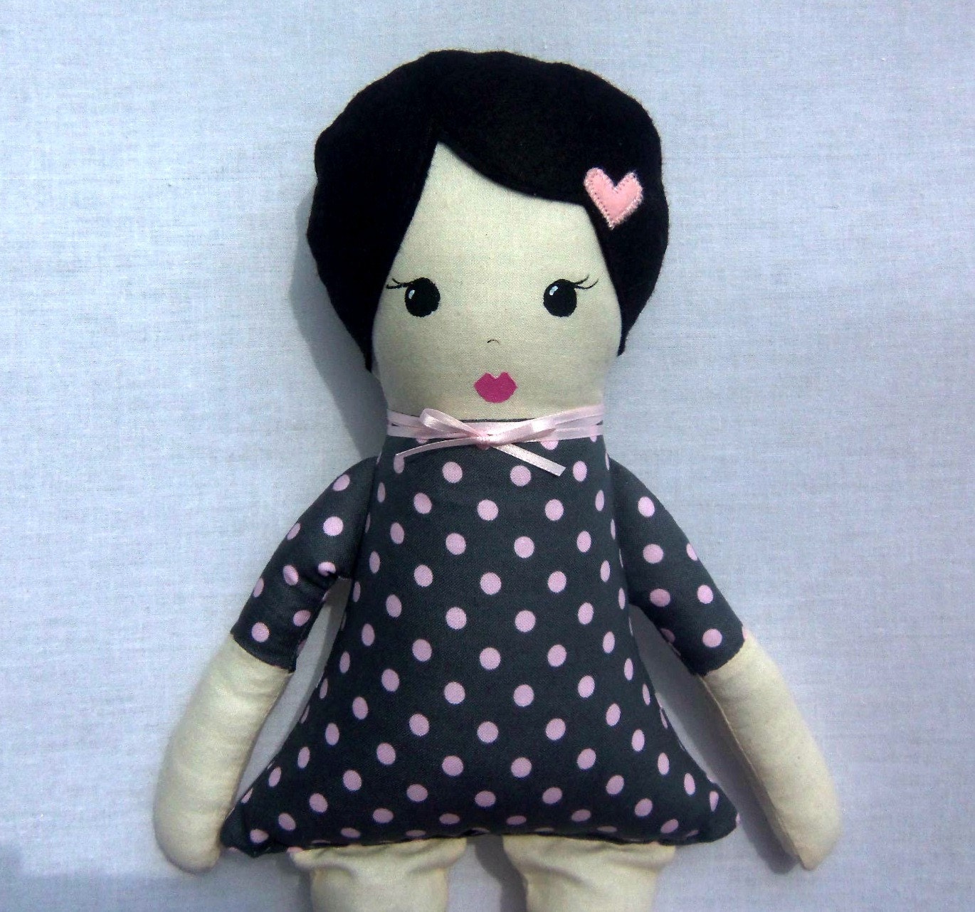 cloth doll- rag doll-  READY TO SHIP