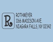 Rothmeyer - Custom Self Inking Stamp - Design 200-014