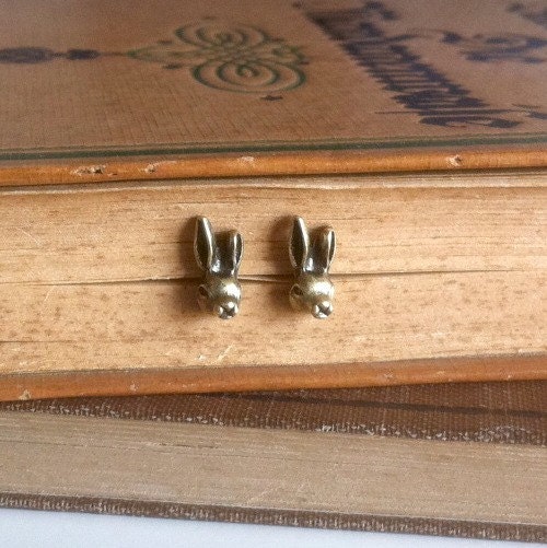 Tiny Bunny Rabbit Earrings
