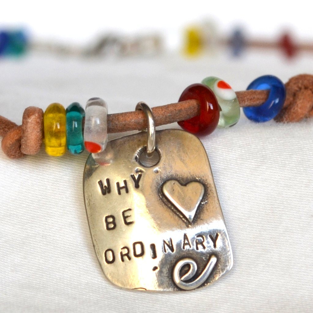 Why Be Ordinary Necklace